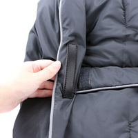 Sac de couchage chaud pour poussette bébé, épais, pour l'hiver, coupe-vent, sac de couchage pour bébé