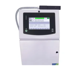 DOCABO S200 + CIJ Impressoras jato de tinta para data de validade GR Bar Code Box Impressora Máquina Industrial Marcação Sistemas para embalagem