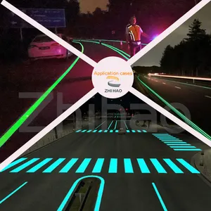 Self-Luminous Road Marking Paint Thermoplastic Photoluminescent Paint Glow In The Dark Road Marking Paint