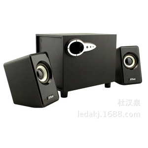 ลำโพงมัลติมีเดีย Jituo JT2806 2.1 USB ระบบเสียงคอมพิวเตอร์ตั้งโต๊ะแบบไม้ - Product Image 4