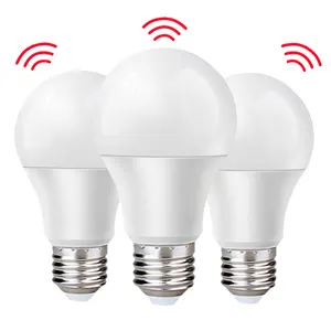 Hot Sale 5W 7W 9W 12W OEM ODM LED-Lampen Smart LED-Lampe mit Lichtsensor Wasserdichte E27 Not-LED-Lampe mit Radar
