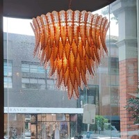Lustre de style français moderne et épuré pour salon, lampe de chambre, villa, escalier, loft