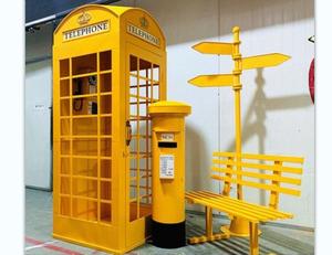 Cabine téléphonique Vintage rouge de londres à vendre, rétro fait à la main en métal, cadre Photo, porte-stylo, cadeau d'anniversaire pour enfant fille - Product Image 4