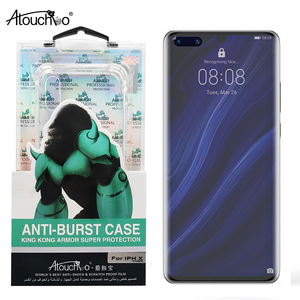 ATOUCHBO para <span class=keywords><strong>Huawei</strong></span> P40 <span class=keywords><strong>P30</strong></span> Pro P40 Lite 1,0mm ANTI SHOCK armadura de <span class=keywords><strong>cristal</strong></span> claro cubierta protectora de la PC del TPU - Product Image 1