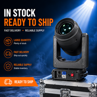 Projecteur LED 3-en-1 BSW 300W à faisceau spot, wash et moving head avec zoom, rotation, gobo et prisme DMX512 pour éclairage de scène de mariage (Stock US)