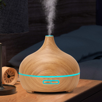 Diffuseur d'aromathérapie à ultrasons électrique portable de 500ml avec haut-parleur de musique 1 an de garantie Humidificateur d'air pour usage domestique