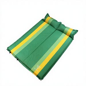 <b>DOUBLE</b> PERSON HIGH QUALITY WATERPROOF SELF INFLATABLE FOLDABLE LIGHTWEIGHT FLAT CAMPING MAT with PILLOW - Product Image 1