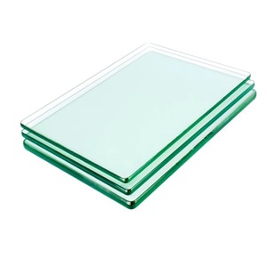 Plaque de verre trempé plat transparent massif disponible <span class=keywords><strong>en</strong></span> plusieurs épaisseurs pour la construction et la décoration intérieure/extérieure - Product Image 2