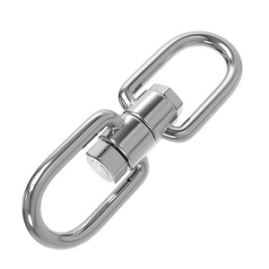 Anneau de levage pivotant en acier inoxydable, type rotatif, verrouillage manuel pour le transport logistique, spécification 1 E20122 - Product Image 1