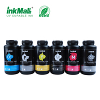 InkMall Ricoh Gen5 Encre D'imprimante à Jet D'encre UV pour Andi/Dilli/Avec Couleur Rouleau à Rouleau À Jet D'encre UV imprimante