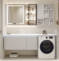 Fabricant et Fournisseur de Projets OEM/ODM Personnalisés de Meubles de Salle de Bain Modernes en Pierre Frittée pour Hôtels (Plans de Travail, Meubles-Lavabos)