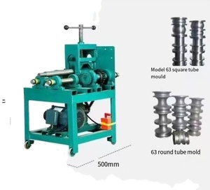 Máquina de Doblado Eléctrica Vertical Tipo 63, Máquina de Doblado de Tubos para Invernaderos, Tubos Cuadrados, Máquina de Doblado de Arco para Acero Inoxidable - Product Image 2