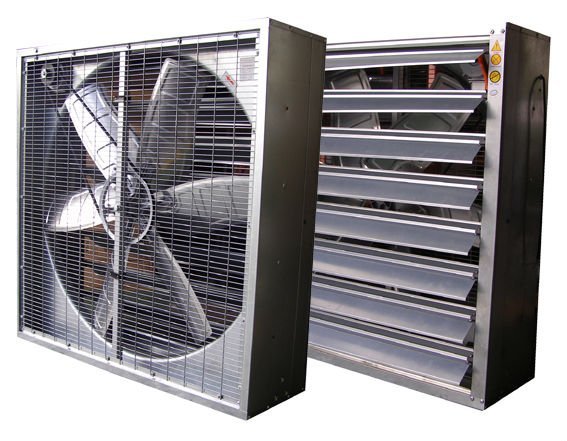 Industrial Wall Mounted Axial Flow Motor Blades Free Standing Ventilation Extractor Wall Mounted Exhaust Fan