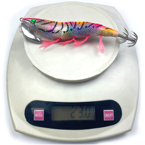 Señuelo de pesca artificial de camarón de madera Yamashita de calidad japonesa GAMA 2026, 13.5cm 24g, con anzuelo <span class=keywords><strong>EGI</strong></span> para calamar, tipo jig, para pesca. - Product Image 4