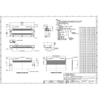 NUOPEYLO SMD SMT Ángulo Recto ZIF FPC Conectores 10PCs 0,5mm Contacto Inferior 4 Pin FFC/FPC 32P Nylon PCB