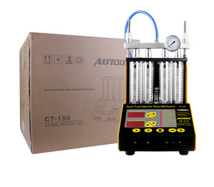 AUTOOL CT150 - Máquina de Limpieza de Inyectores de Combustible para Automóviles y Motocicletas, 4 Cilindros - Product Image 1