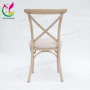 Silla <span class=keywords><strong>de</strong></span> comedor <span class=keywords><strong>de</strong></span> restaurante imitada <span class=keywords><strong>de</strong></span> <span class=keywords><strong>madera</strong></span> trasera <span class=keywords><strong>de</strong></span> Cruz Antigua <span class=keywords><strong>de</strong></span> aluminio <span class=keywords><strong>de</strong></span> boda usada - Product Image 4