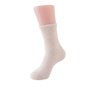 Fuzzy <strong>Thick</strong> <strong>Winter</strong> <strong>Socks</strong> for Women Young Girl Solid Color Cheap Wholesale Polyester <strong>Socks</strong> - Product Image 6
