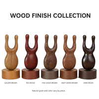 Peigne de massage en bois en gros, outil Gua Sha portable pour les yeux, le nez, le cuir chevelu et le cou, en bois naturel, logo personnalisé, fournisseur en gros OEM ODM, cadeau
