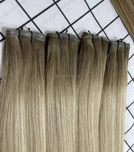 Les trames de génie de qualité supérieure peuvent être coupées 100% <span class=keywords><strong>virg</strong></span> dans les extensions de cheveux humains chinois cuticule complète tressage intact blanchiment droit - Product Image 3