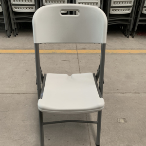 Sedia Pieghevole in Plastica HDPE Bianca per Uso Interno ed <span class=keywords><strong>Esterno</strong></span>, Portata 250 kg, per Eventi e Feste, Vendita all'Ingrosso - Product Image 3