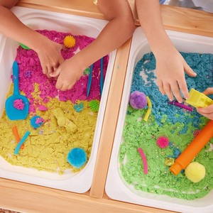 JITENG Produit phare DIY : Pâte à modeler souple, sable spatial, slime gelée cristalline colorée, pâte à modeler, matériaux de sécurité pour le modelage, slime de bain - Product Image 4