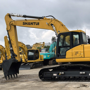 Excavadora de cadenas Shantui SE220LC-8 de 22 toneladas con motor Cummins para proyectos de vivienda, carreteras y minas en Argelia, Sudán y África, para exportación. - Product Image 2