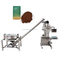 Machine de remplissage verticale automatique Hongyi pour sachets de sucre, lait, matcha, épices et poudres, avec système rotatif et entretien facile