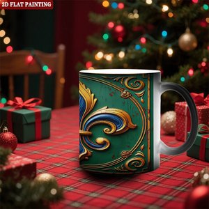 Graduation Souvenir Drinking Mug 11oz Frosted Black <b>Ceramic</b> Heat Activated Color Changing <b>Cup</b> - Product Image 2