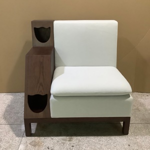 Sillón Multifuncional para Gatos con Estructura de Madera y Cuero, Sofá para Amantes de los Gatos y Hogares Modernos - Product Image 3