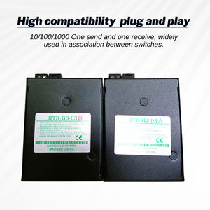 Convertidor de medios de fibra óptica Gigabit 1000/100Mbps Ethernet RJ45 modo único fibra TX RX Puerto SC fuente de alimentación externa - Product Image 5