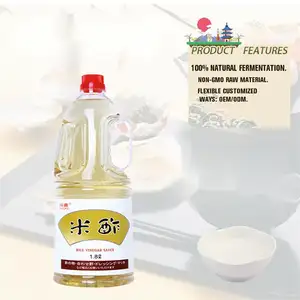 Spanish Chinese Halal white black bulk 1000L 3 liters 100 pure duo oil small glass cooking wine sushi rice pickling vinegar