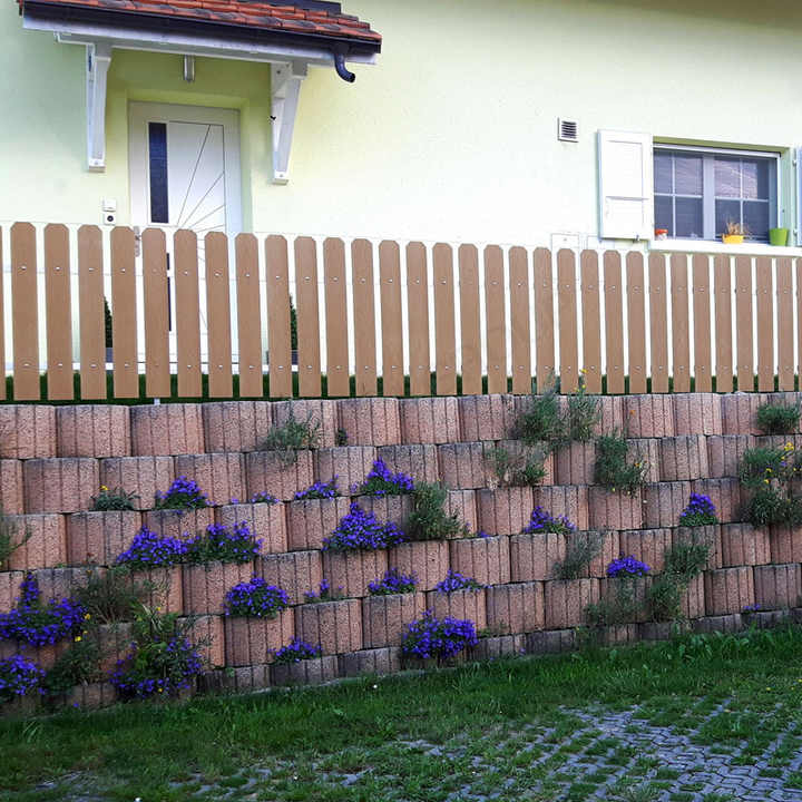 Free Maintenance Plastic Lumber Wpc Fence Cladding TH-05| Alibaba.com