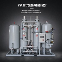 Générateur d'azote PSA à économie d'énergie, sortie d'azote haute pureté, solution tout-en-un pour les machines d'emballage alimentaire à l'azote