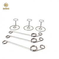 Accessoires de tondeuse à cheveux électrique à double ressort de torsion fabriqués en usine, type rotatif gauche-droite, pour machines de coiffure