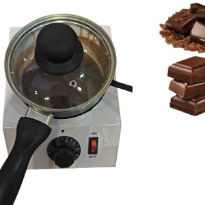 เครื่องทำช็อกโกแลตอุตสาหกรรม หม้อหลอมไฟฟ้าแบบสองถังสำหรับร้านค้า - Product Image 2