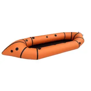 Outdoor Inflatable TPU Lightweight River Packraft Floating Foldable Kayak Water Drifting Boat