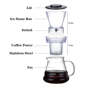 <strong>Coffee</strong> with Stainless Steel Filter Cold <strong>Brew</strong> Drip <strong>Coffee</strong> Maker - Product Image 6