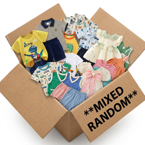 Set di Abbigliamento Estivo per Bambini All'Ingrosso, Mix Casuale di T-Shirt e <span class=keywords><strong>Vestiti</strong></span> per Ragazzi e Ragazze 0-12 Anni, Stock di Abbigliamento per Bambini - Product Image 2