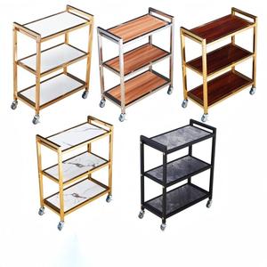 <span class=keywords><strong>Carrito</strong></span> de Servicio de Acero Reforzado de Tres Niveles, Manual, para Restaurantes, Hoteles y Tiendas de Hotpot, <span class=keywords><strong>Carrito</strong></span> de Exhibición - Product Image 5