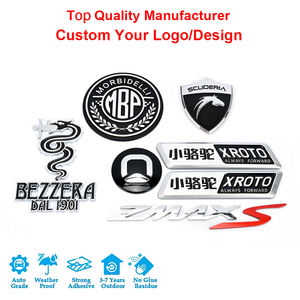 맞춤형 자동 배지 하이 퀄리티 전동판 크롬 3D 복근 편지 자동차 엠블럼 자동차 바디에 대한 자동 배지 스티커 - Product Image 3