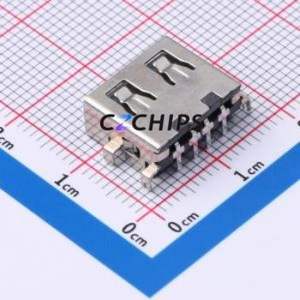 USB-ZD-134DIP USB Connector Through hole Component (THT) Connector ( Mounting Type: Sink Board ) - Product Image 2