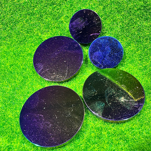 Disco de Obsidiana Artificial Pulido Estilo Bohemio, Cristal Curativo para Decoración del Hogar y Regalos, Venta al Por Mayor - Product Image 2