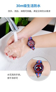 Nuovo regalo per ragazzi con orologio al quarzo da uomo ragno di alta qualità - Product Image 4
