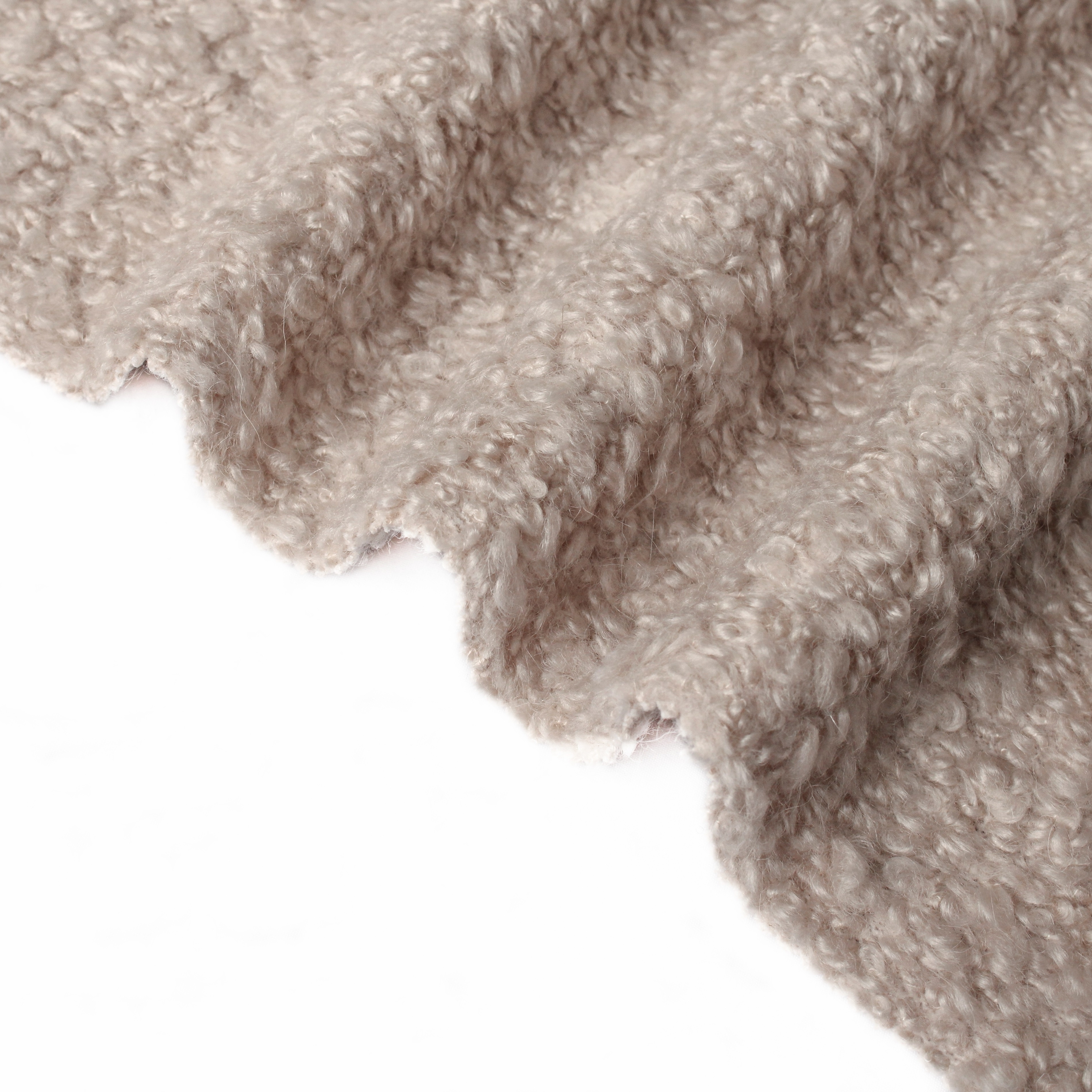 26 27 Brand Best Seller Fashion in Stock High Quality Wholesale Boucle Style Cashmere Soft Comfortable Mohair Wool Tweed Fabric
