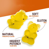 Gummies de Créatine Monohydrate BCAA L-Citrulline Bêta-Alanine Complément Alimentaire Adulte Usine OEM Gestion de l'Énergie