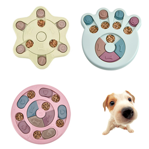Allenamento interattivo antistress Pet Educational giradischi Toy Interactive IQ Training <span class=keywords><strong>Puzzle</strong></span> <span class=keywords><strong>Toys</strong></span> cibo nascosto Slow Leak Funny - Product Image 4