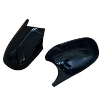 JDMotorsport88 2 piezas Cubiertas de Espejo Retrovisor Lateral de ABS Negro Brillante para BMW Serie 3 E90 E92 E93 M3 2008-2013