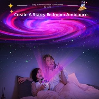 NOUVEAU Projecteur LED Galaxie avec Minuteur, Veilleuse de Projection Ciel Étoilé pour Chambre à Coucher, Décoration Maison, Cadeau d'Anniversaire Enfant