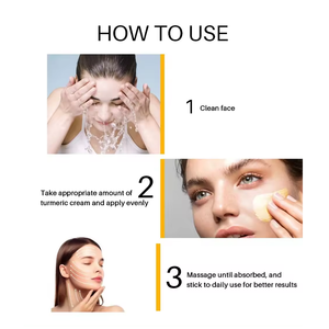Krim Wajah Vitamin C OVILZ Kunyit Anti Kerut Asam Hialuronat Organik Perawatan Kulit Alami Krim Wajah - Product Image 6